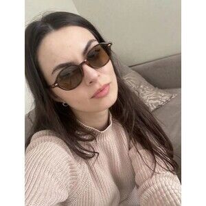 Retro Small Oval Sunglasses Women Men Rivets Shades Fashion Eyewear Luxury Sun